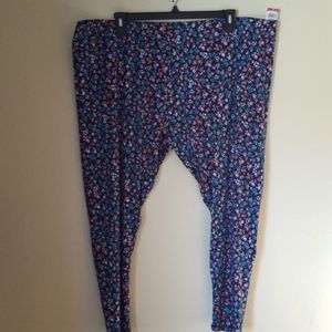 NWT Joe Boxer junior plus Wow Legging sz 3X